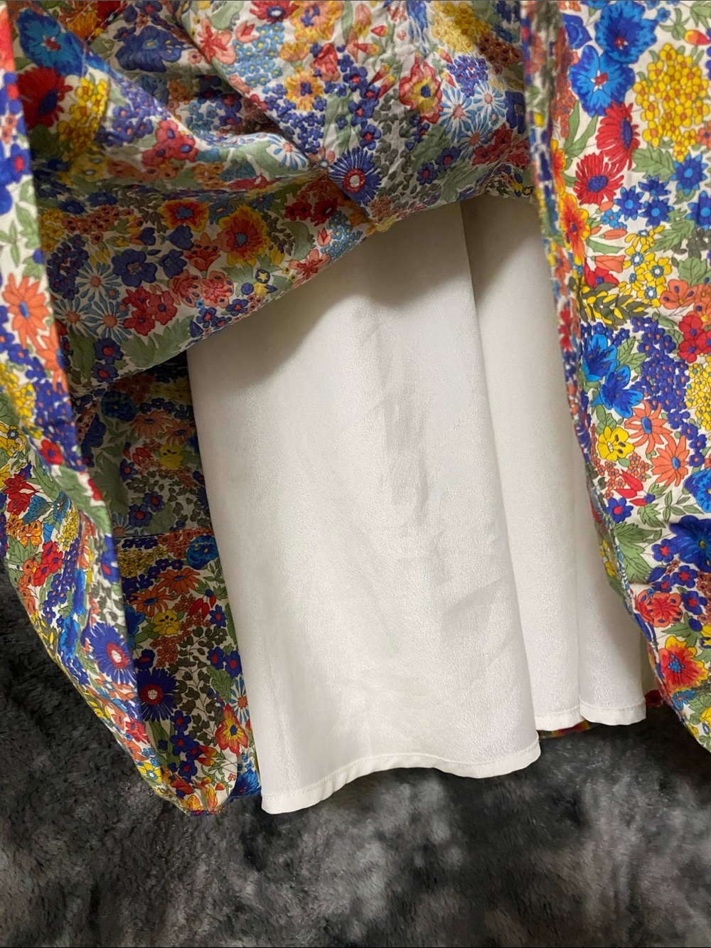 J. Crew Liberty Margaret Annie Floral Print Shirt Dress Women's Size 2 - Picture 5 of 8